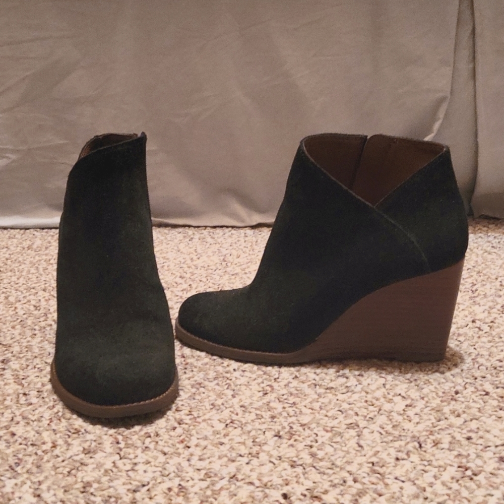 Lucky Brand Wedge Short Boot